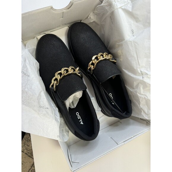 ALDO mens Millbrook,black Shoes Size 9.5 - Picture 10 of 11